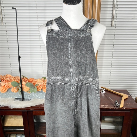 rag & bone Liquid Miramar Overall Size M - the popular "sweatpants jeans" - Picture 2 of 12